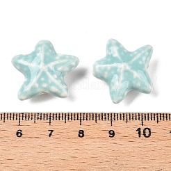 Фарфоровые бусины ручной работы&nbsp;PORC-N008-03A