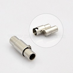 Стойкая к потускнению колонна из нержавеющей стали 304 запирающая трубка магнитные застежки&nbsp;STAS-N014-25-6mm