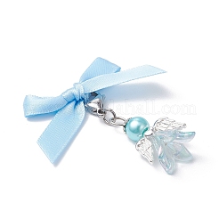 Ангельские стеклянные жемчужные бусины и акриловые подвески&nbsp;HJEW-JM03184-02