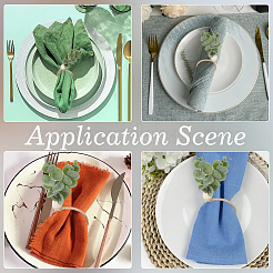 Кольца для салфеток из ПВХ-листа&nbsp;AJEW-CP0006-67B