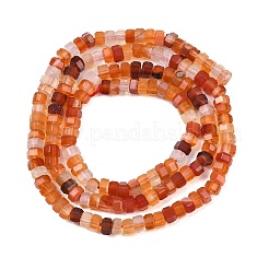 Природный агат бисер нитей&nbsp;G-G345-C33-2x4mm