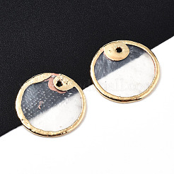 Подвески из натуральной оболочки Capiz&nbsp;SSHEL-N034-129