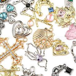 Подвески из сплава и страза&nbsp;ALRI-XCP0001-15