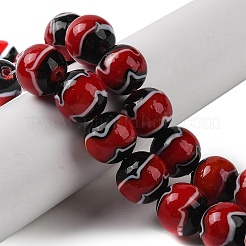 Бусы лэмпворк ручной работы&nbsp;LAMP-P062-02A