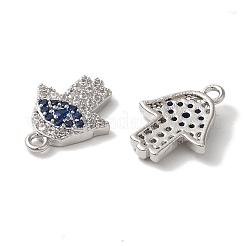 Латунные микро проложить кубического циркония подвески&nbsp;KK-S391-05P