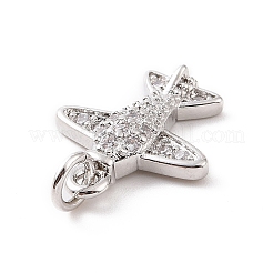 Латунные микро проложить кубического циркония подвески&nbsp;KK-C012-42P