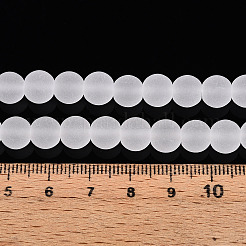 Прозрачные стеклянные бусины&nbsp;GLAA-T032-T8mm-MD13