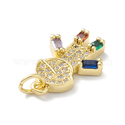 Стойки обшивки латунь микро проложить Циркон подвеску&nbsp;KK-H443-07G-02