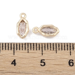 Латунь со стеклянными подвесками&nbsp;KK-K351-33G