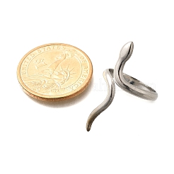 Кольца-манжеты из нержавеющей стали Snake 304 для женщин&nbsp;RJEW-M046-02P