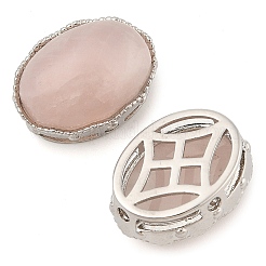 Многожильные звенья из розового кварца&nbsp;KK-M304-03P-04