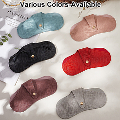 Футляр для очков из искусственной кожи&nbsp;AJEW-CN0003-59D