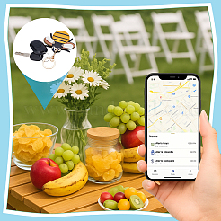 2 шт. 2 стиля защитных чехлов из искусственной кожи с защитой от потери&nbsp;AJEW-NB0008-58