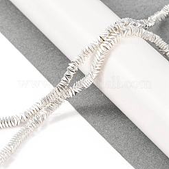 Гальванические нити из синтетических немагнитных гематитовых бусин&nbsp;G-G849-07A-S