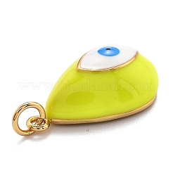 Латунь эмаль подвески&nbsp;KK-O140-01G