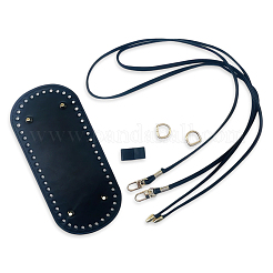 1 сумка ручной работы из искусственной кожи плечевой ремень комплекты аксессуаров&nbsp;DIY-CL0001-03A