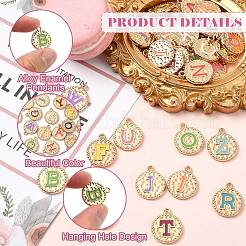 52 шт. Подвески из сплава с эмалью&nbsp;ENAM-CJ0007-07C