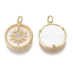 Латунные микро проложить кубического циркония подвески&nbsp;KK-R136-015-NF