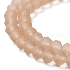 Прозрачные стеклянные бусины&nbsp;LS-EGLA-A034-T8mm-MD20