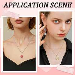 48 шт. 24 стиля кабошонов из натуральных и синтетических смешанных драгоценных камней&nbsp;G-SP0001-40