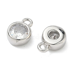 Латунь с подвесками из прозрачного кубического циркония&nbsp;KK-I476-12P