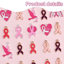 28шт 8 стиля подвески из сплава с эмалью&nbsp;ENAM-FS0002-36