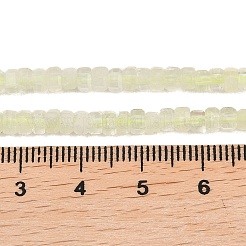 Нити из натуральных бусин лимонного кварца (обработанных нагреванием)&nbsp;G-G345-C02-2x4mm