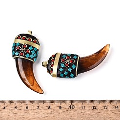 Большие подвески из Индонезии&nbsp;IPDL-N004-02B-C