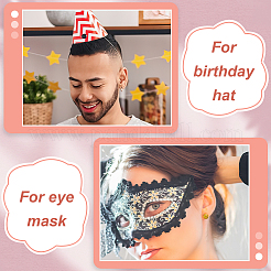 5 рулон круглого эластичного шнура для бисероплетения&nbsp;EW-GA0001-01