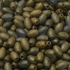 Стеклянные бусины прозрачных цветов&nbsp;SEED-F006-03A-05