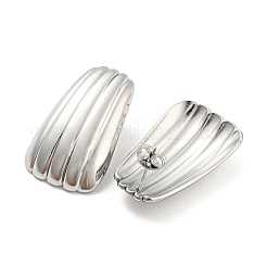 Некорневая серьга-гвоздик из нержавеющей стали 304 для женщин&nbsp;EJEW-C067-17P