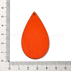 Деревянные подвески с односторонним принтом&nbsp;WOOD-B009-01I