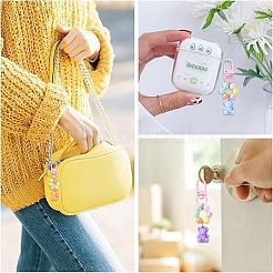 20 шт. 5 стильных акриловых подвесных украшений в виде медведя&nbsp;HJEW-YW00258