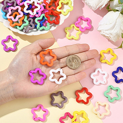 100 шт. Непрозрачные акриловые подвески&nbsp;MACR-SP0001-92