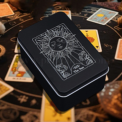 Железные коробки для коллекционирования карт Таро CON-WH20021-002A