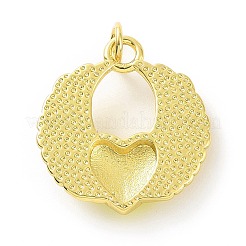 Подвески из латуни с эмалью в стойку&nbsp;KK-C008-14G-04