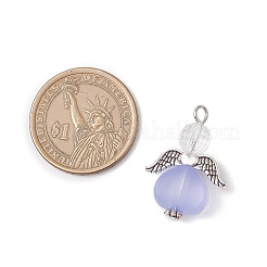 Подвески ангелы из прозрачного акрила PALLOY-JF04095-02