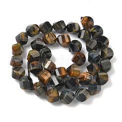 Природных тигровый глаз бисер нитей&nbsp;G-C267-B14