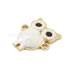 Стойка покрытие латунь эмаль сова соединительные подвески&nbsp;KK-A234-027G