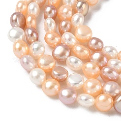 Нити из натурального культивированного пресноводного жемчуга&nbsp;PEAR-C004-21A