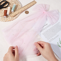 Заколки для волос из полиэстера с бантом&nbsp;AJEW-WH20002-61