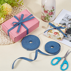 2 комплект лент из джинсовой ткани&nbsp;SRIB-CY0001-27A