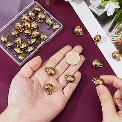 Латунные подвески-колокольчики&nbsp;KKB-FH0001-01A