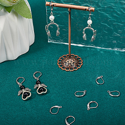 80 шт. фурнитура для сережек из нержавеющей стали 304 STAS-SP0001-12