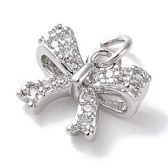 Покрытие стойки латунь микропаве прозрачные подвески из кубического циркония&nbsp;KK-Z039-11P