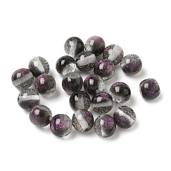 Двухцветные бусины из смолы&nbsp;LS-RESI-Q025-02B-E