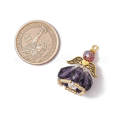 Граненые подвески стекла&nbsp;PALLOY-MZ00582-06