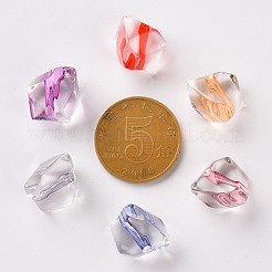 Прозрачные акриловые бусины&nbsp;X-TACR-S154-04A