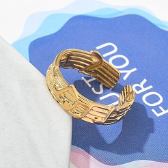 Кольца-манжеты из нержавеющей стали 304 для женщин&nbsp;LS-STAS-Z117-18G