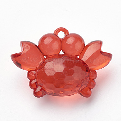 Прозрачные акриловые подвески&nbsp;X-TACR-T002-14